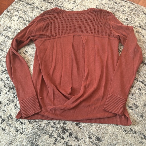 Lululemon Back To Balance Long Sleeve Sweater - Picture 4 of 6